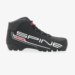 Like-New SPINE SMART 357 Mens NNN XC Ski Boots Black W 07-07.5 / JR 05.5-06