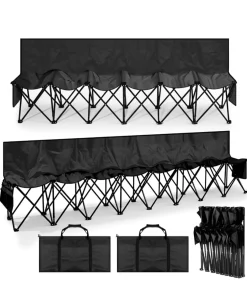 New 6 seat Folding Team Bench with carry case