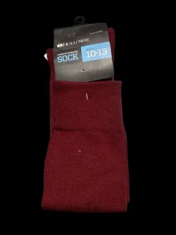 New Holloway COMPETE ATHLETIC SOCK Athletic Wine Red M/L
