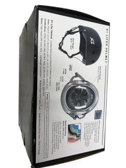 New S1 LIFER Skateboard Helmet White LG (22")