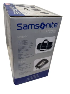 New Samsonite Style 700 3-Piece Set Golf Travel Bag Set