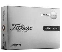 New Titleist -PRO V1X AIM 12 Pack - Golf Balls