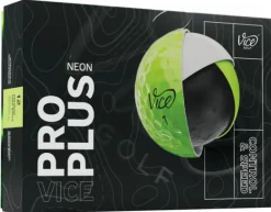 New Vice PRO PLUS NEON 12 Pack - Golf Balls