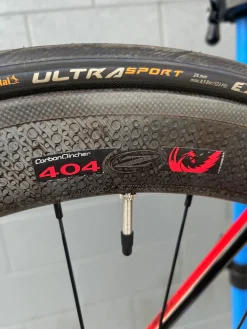 Scott Foil Team Issue 52cm Carbon Fiber w/ Zipp 404 Wheelset