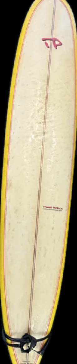 Used 2 + 1 Surfboard Yellow 9Ft 4In