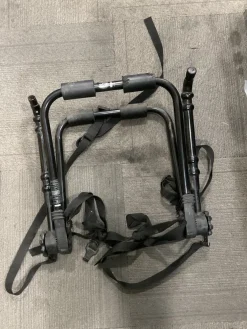 Used 2 BIKE RACK Rear Mount Carrier Black