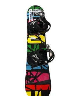 Used 540 Boys Board/Binding Black 100 cm