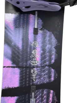 Used 2022 Burton STYLUS 138cm Womens Flat Top Snowboard w/ Burton Citizen Bindings