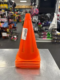 Used 6 CONES Soccer Field Marker Orange