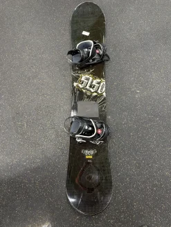 Used 5150 NOMAD Mens Board/Bindings Black 163 cm
