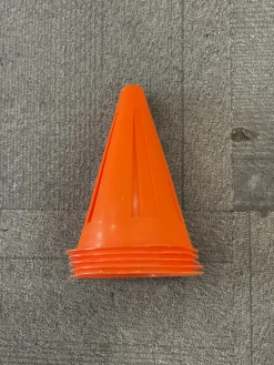 Used 5 PACK CONE SET Soccer Field Marker Orange