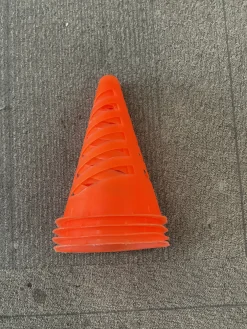 Used 5 PACK CONE SET Soccer Field Marker Orange