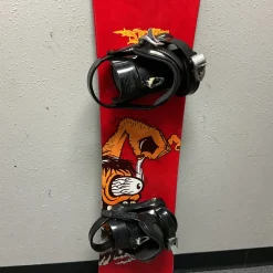 Used 5150 REACTION Boys Board/Binding Red 128 cm