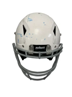 Used 2024 Schutt VENGEANCE A11 2.0 Youth Football Helmet White LG