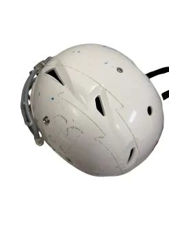 Used 2024 Schutt VENGEANCE A11 2.0 Youth Football Helmet White LG