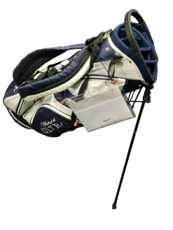 Used 14 WAY MICHELOB ULTRA Mens Stand Bag Navy Blue
