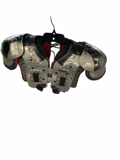 Used Adams BEAST FB Shoulder Pads Grey SM