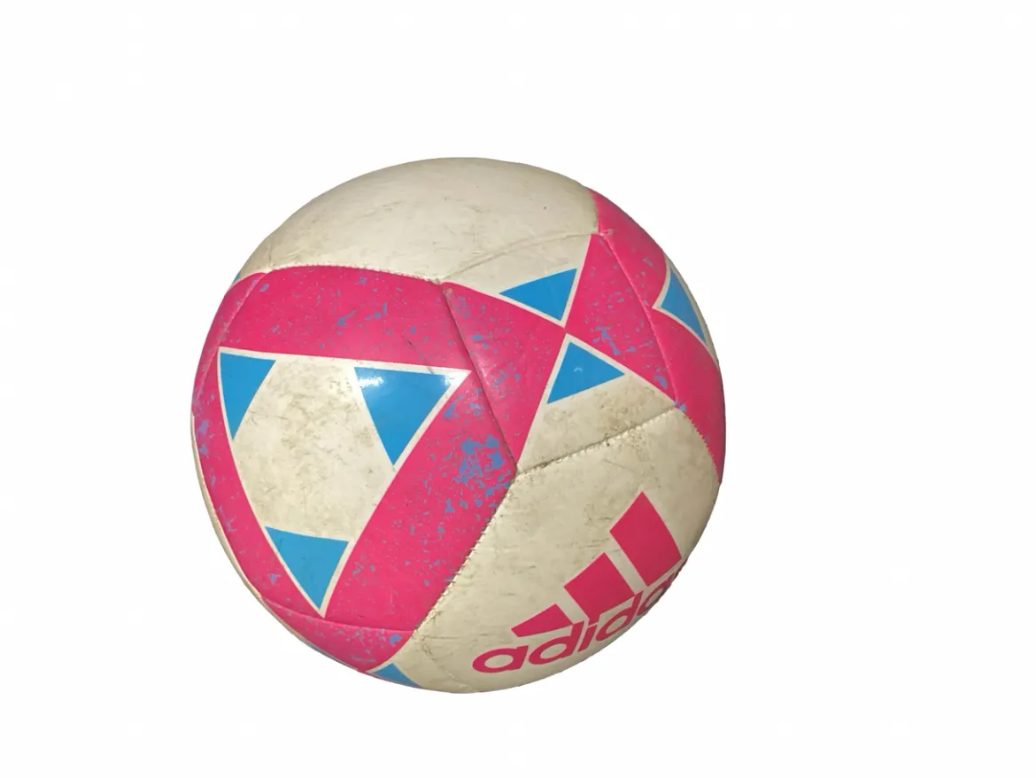Used Adidas 4 All Size Soccer Ball Pink 4