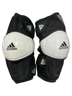 Used Adidas 111 Lacrosse Arm Pads/Guards White XL