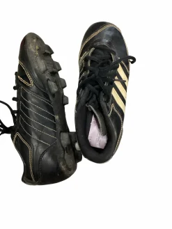 Used Adidas 3 STRIPE BASEBALL BB/SB Cleats Black Junior 03