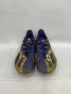 Used Adidas Adult FB Cleats Purple Senior 12.5