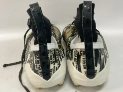 Used Adidas Adult FB Cleats Black And White Senior 15