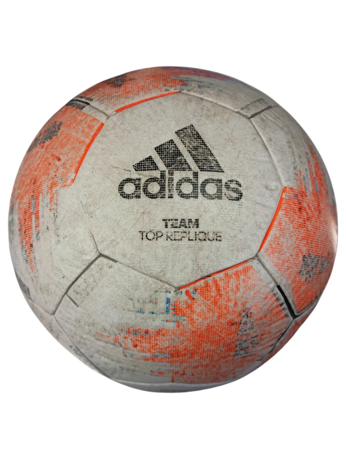Used Adidas All Size Soccer Ball White 4