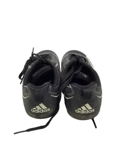 Used Adidas BLK/WHT SOCCER CLEATS Soccer Cleats Black And White Junior 01