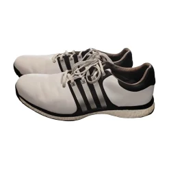 Used Adidas BOOST Mens Golf Shoes White Senior 11