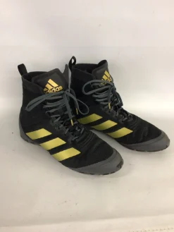 Used Adidas Boxing Shoes Black Senior 7.5