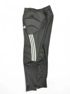 Used Adidas CLIMALITE UNISEX GOALIE PANTS Goalie Bottom Adt Black SM