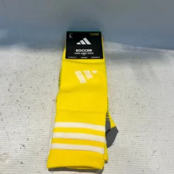 Used Adidas COPA YELLOW Soccer Socks Yellow LG