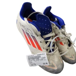 Used Adidas F50 JUNIOR CLEATS Soccer Cleats White Junior 01