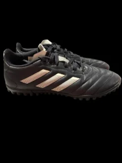 Used Adidas FG TURF CLEAT SZ 6.5 Soccer Turf Shoes Black Senior 6.5
