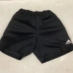 Used Adidas GOALIE PANTS Soccer Shorts Yth Black MD