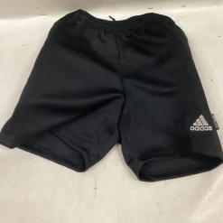 Used Adidas GOALIE PANTS Soccer Shorts Yth Black MD