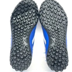 Used Adidas GOLETTO Soccer Turf Shoes Royal Blue Junior 01