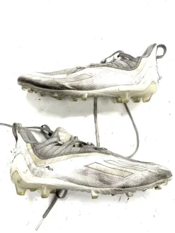 Used Adidas LAX Cleats Mens White Senior 11