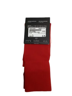 Used Adidas METRO SOCK Soccer Socks Red LG
