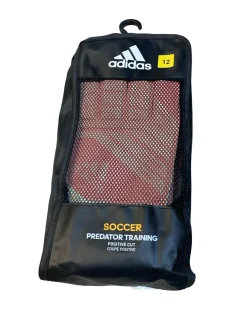 Used Adidas PREDATOR 12 Soccer Goalie Gloves Pink 12