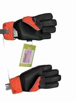 Used Adidas PREDATOR Soccer Goalie Gloves Orange 6