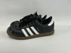 Used Adidas SAMBA Soccer Indoor Shoes Black Junior 02