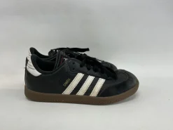 Used Adidas SAMBA Soccer Indoor Shoes Black Junior 02