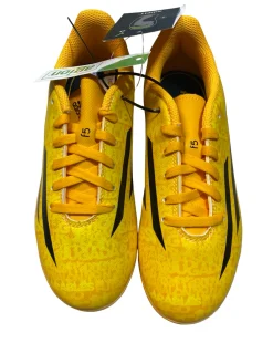 Used Adidas Soccer Indoor Shoes Yellow Junior 03