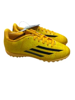 Used Adidas Soccer Indoor Shoes Yellow Junior 03