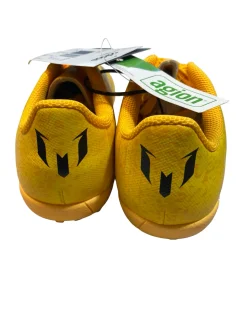 Used Adidas Soccer Indoor Shoes Yellow Junior 03
