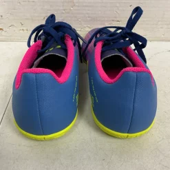 Used Adidas Soccer Indoor Shoes Pink Junior 04