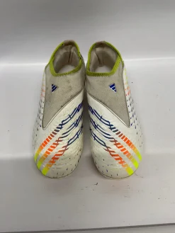 Used Adidas Soccer Indoor Shoes Brown Junior 04
