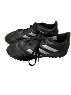 Used Adidas Soccer Indoor Shoes Black Junior 01.5