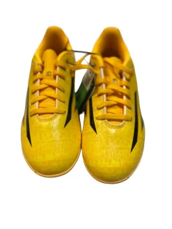 Used Adidas Soccer Indoor Shoes Yellow Junior 03